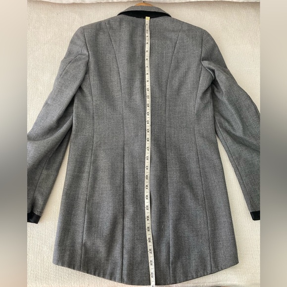 Dynasty for After Six Grey Blazer jacket with Tails - Picture 4 of 9